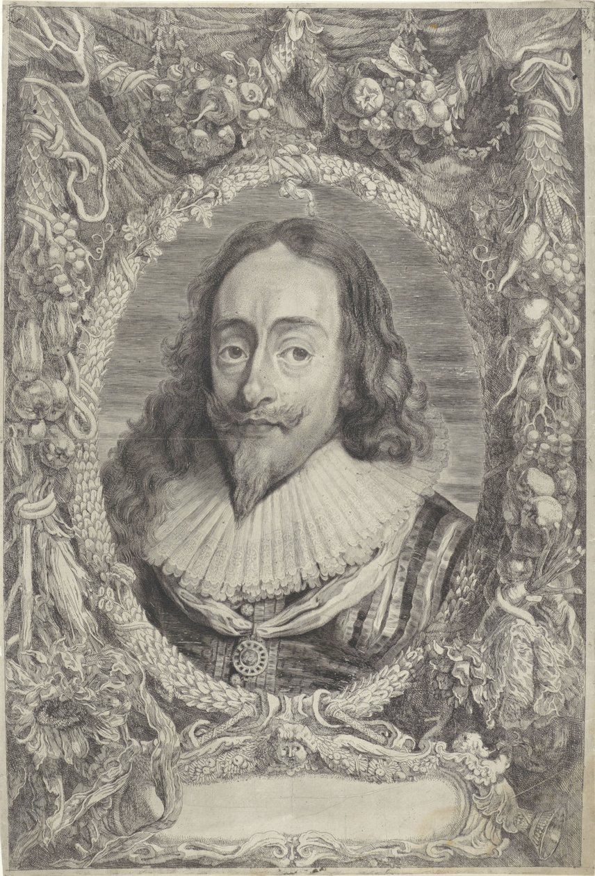 Portrett av Karl I, konge av England av Jonas Suyderhoef