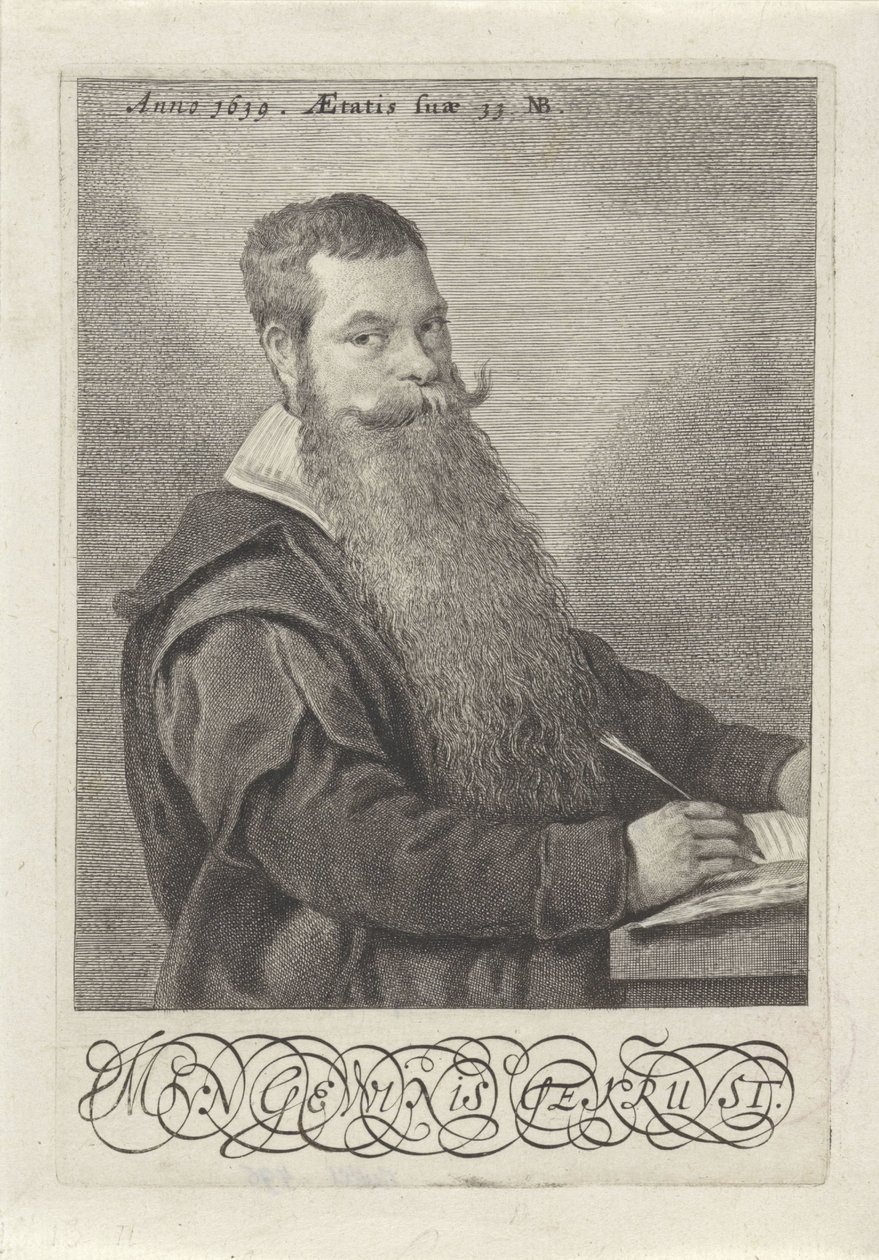 Portrett av Nicolaes Bodding van Laer av Jonas Suyderhoef