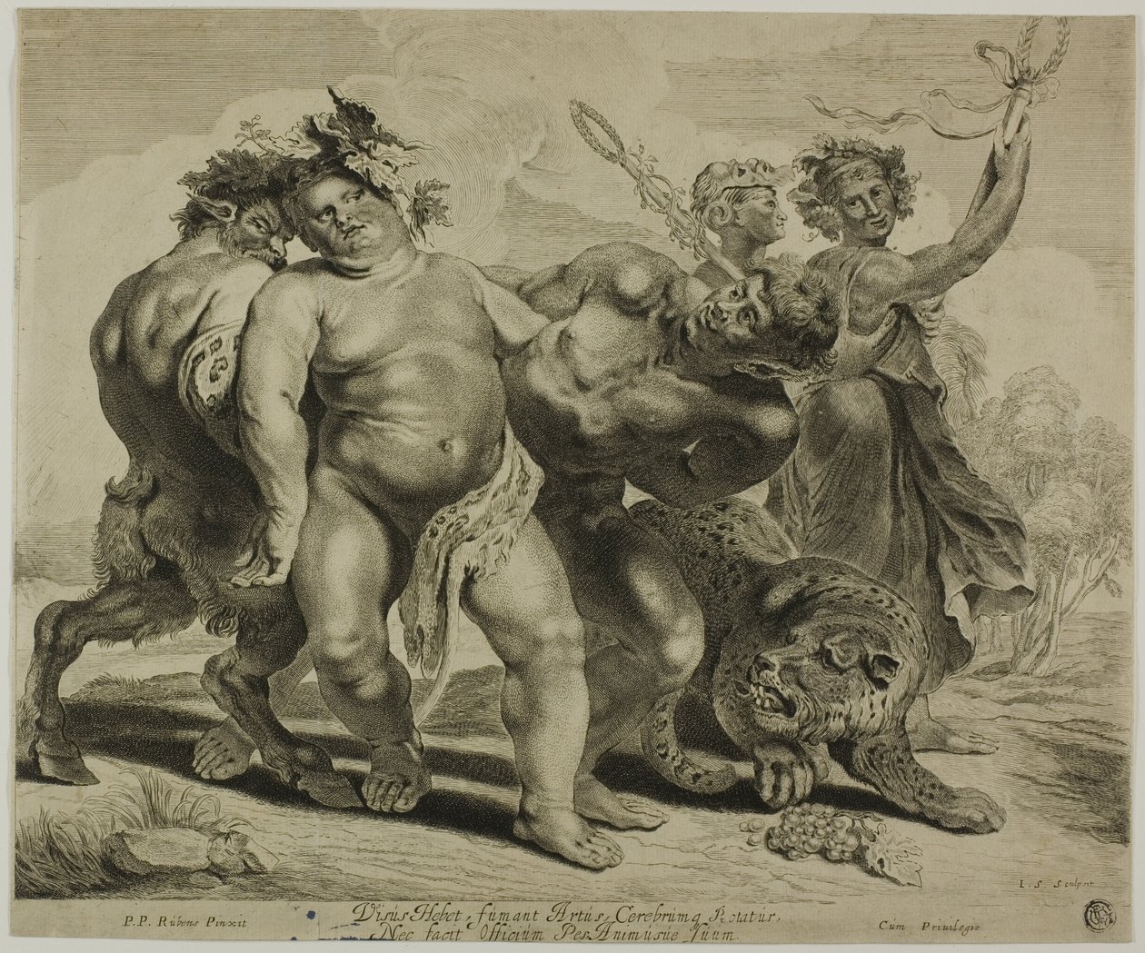 Triumf av Bacchus av Jonas Suyderhoef