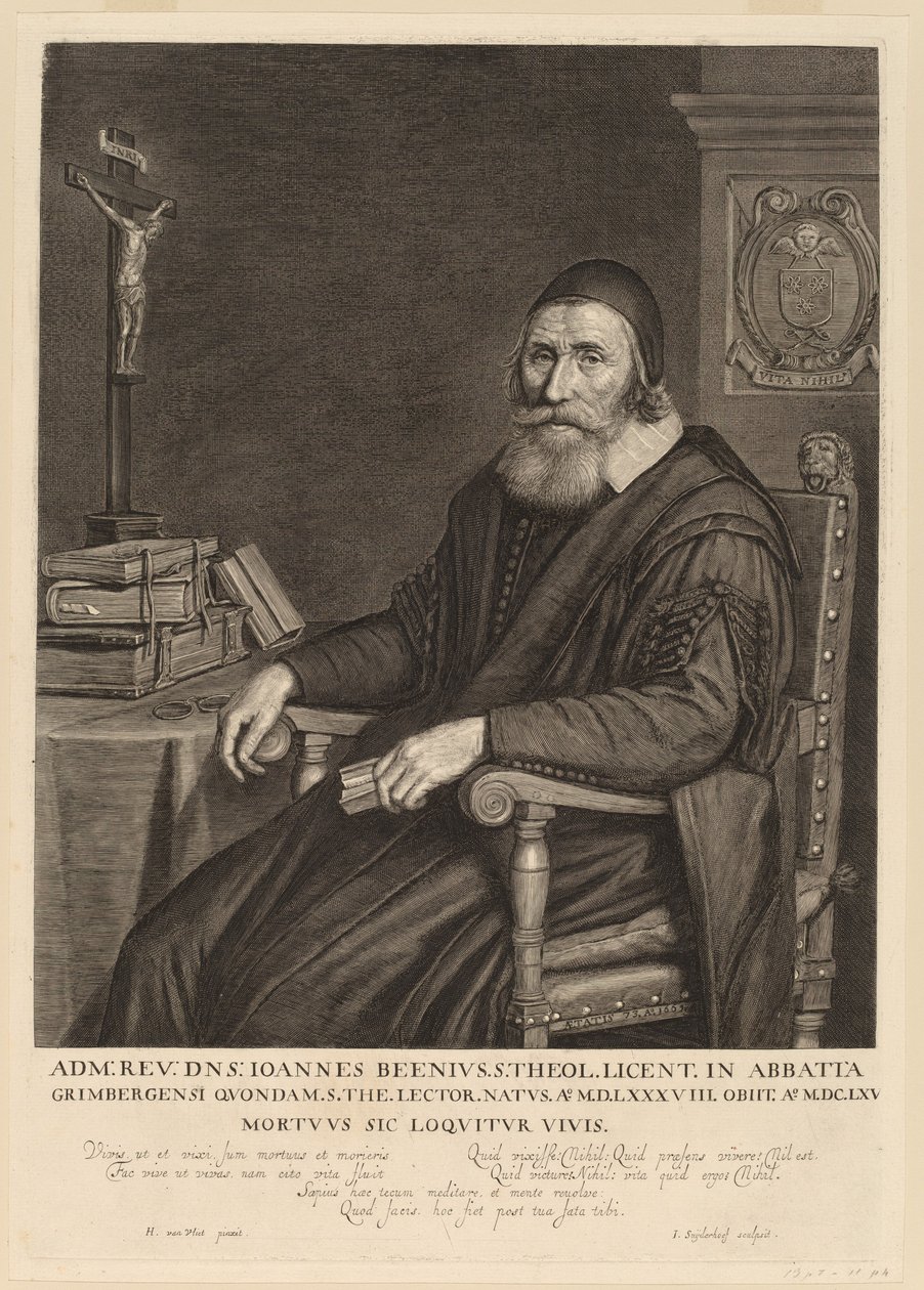 Johannes Been av Jonas Suyderhoff after Hendrik Cornelisz van Vliet