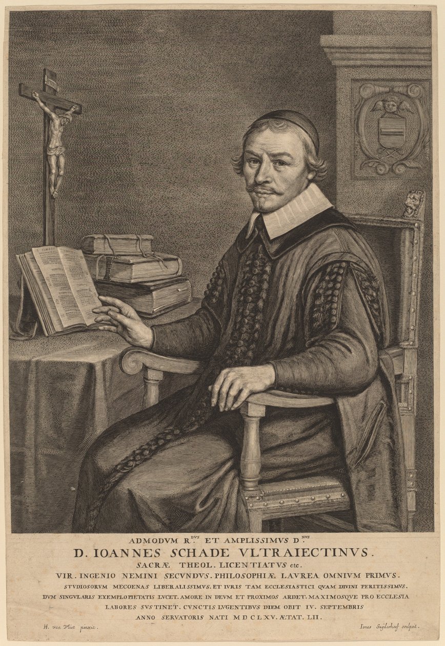 Johannes Schade av Jonas Suyderhoff after Hendrik Cornelisz van Vliet