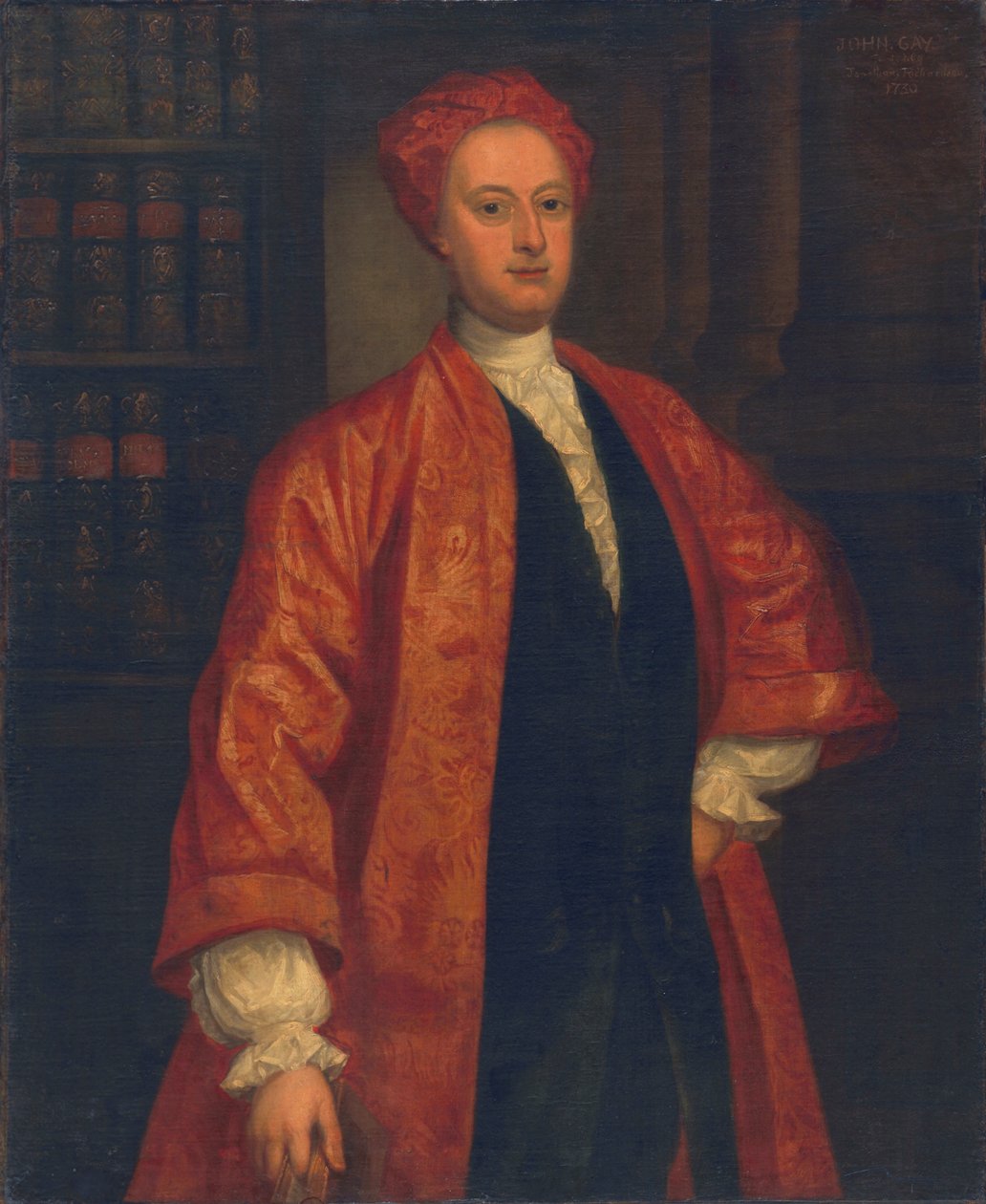 Ukjent mann, kalt John Gay av Jonathan Richardson