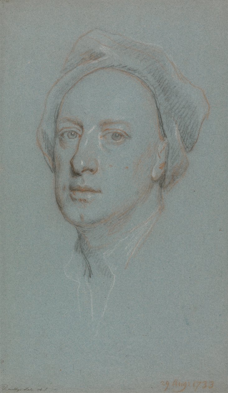 Portrett av Jonathan Richardson den yngre av Jonathan Richardson the Elder