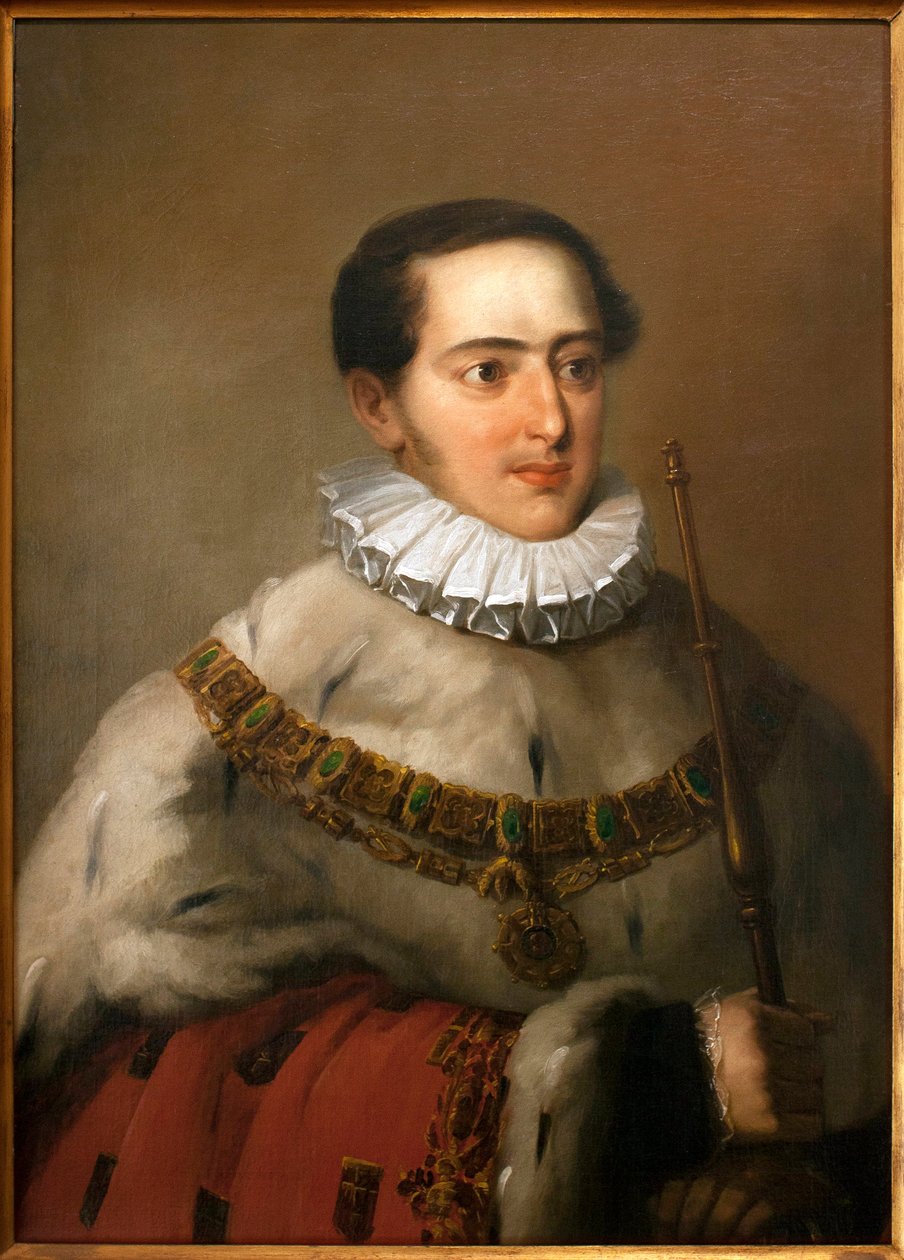 Portrett av Don Miguel I (Michael I av Portugal av João Baptista Ribeiro