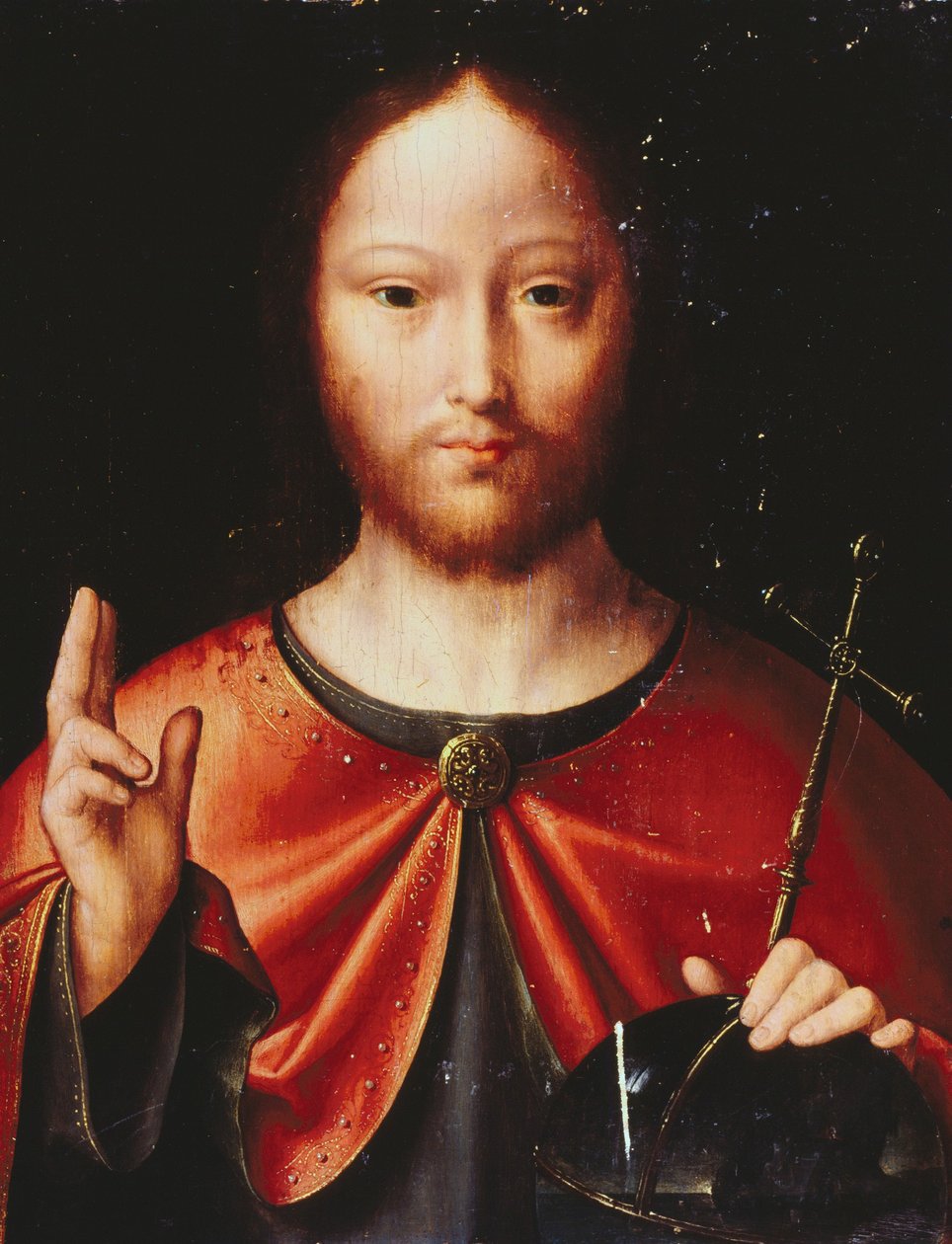 Salvator Mundi av Joos van Cleve