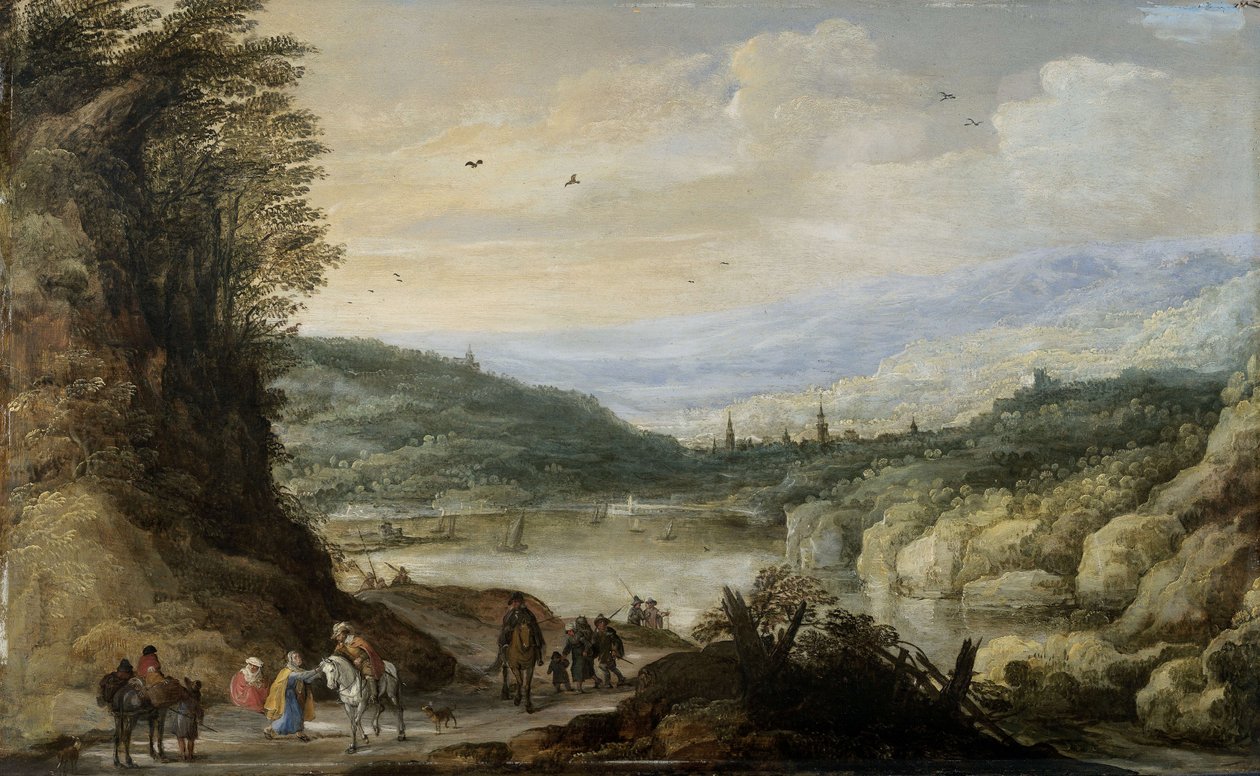 Landskap av Joos or Josse de Momper