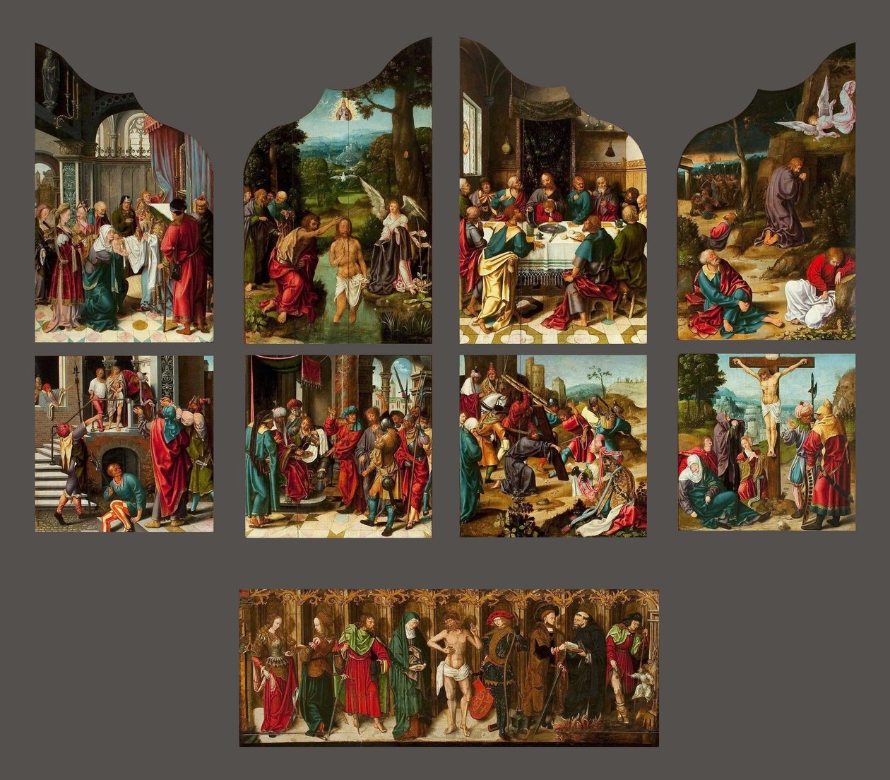 Saint Reinhold -alteret av Joos van Cleve