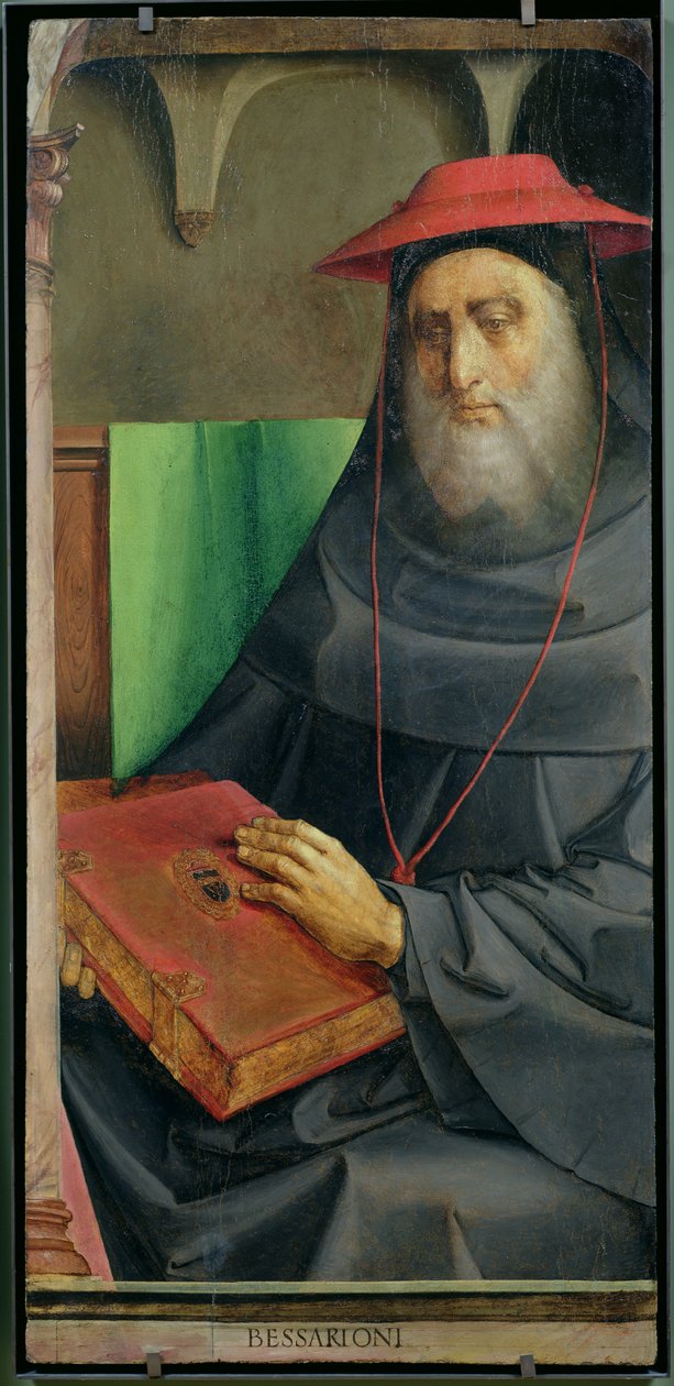Portrett av kardinal Bessarion (1402-72) ca. 1475 av Joos van Gent