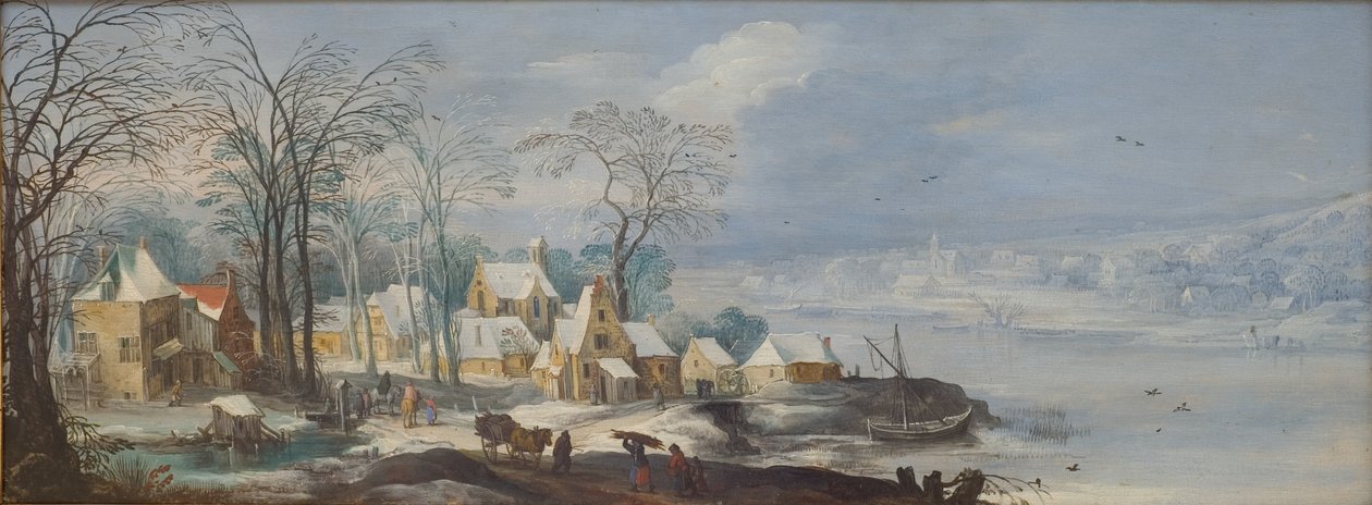 Vinterlandskap av Joos de II Momper
