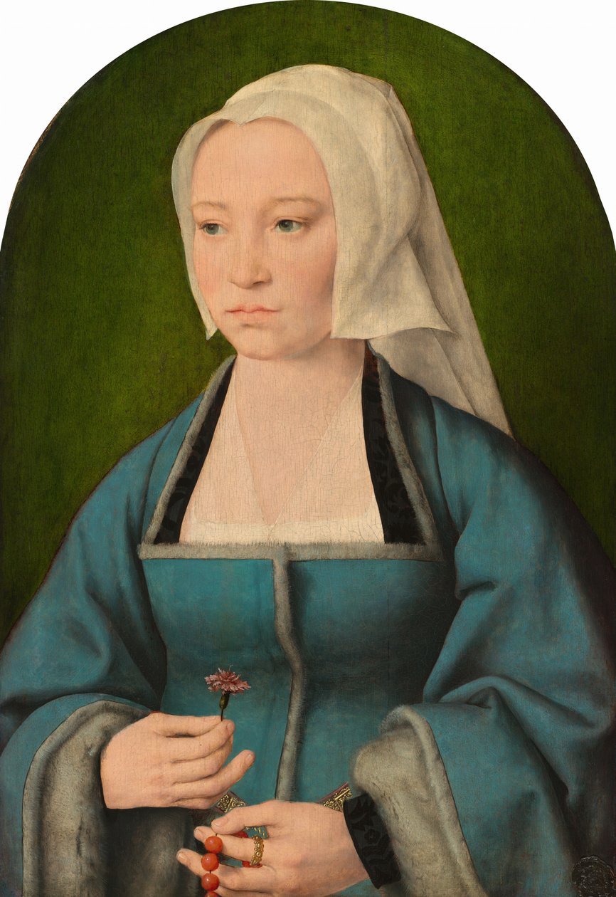 Margaretha Boghe, sannsynligvis 1518. av Joos van Cleve