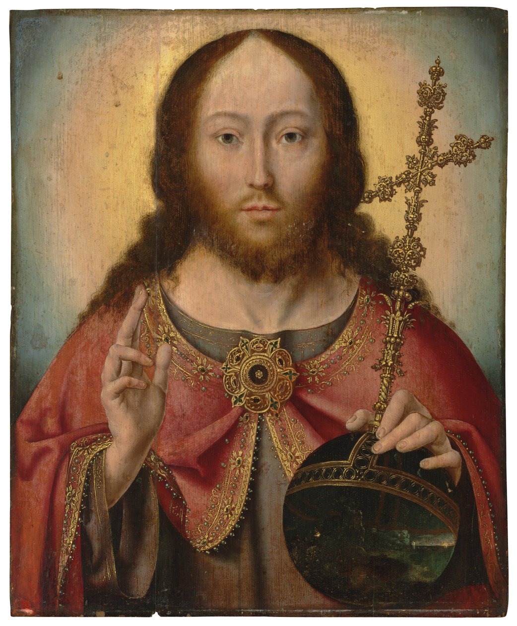 Verdens frelser av Joos van Cleve