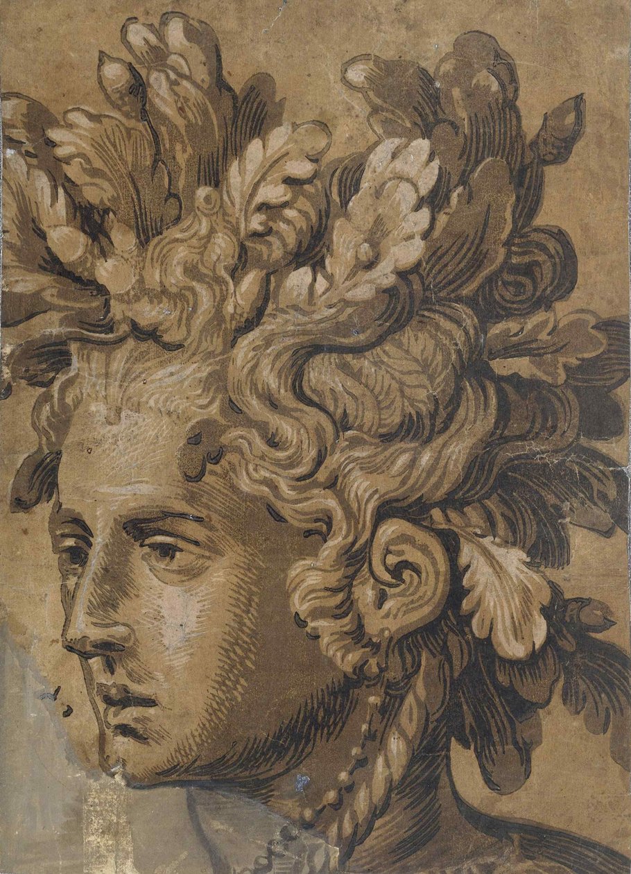 Dryadehode etter Frans Floris, ca 1555. av Joos van Gietleughen