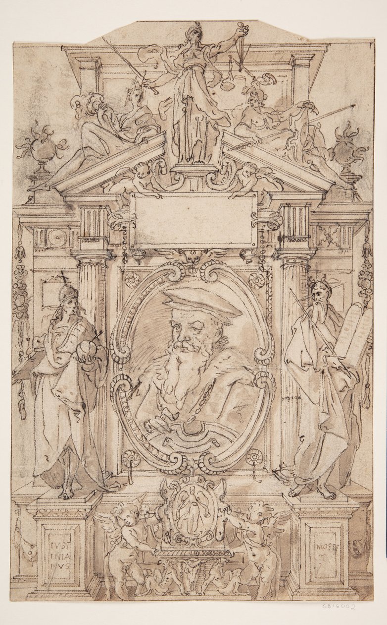 Portrett av Tiberio Deciani av Joos van Winghe