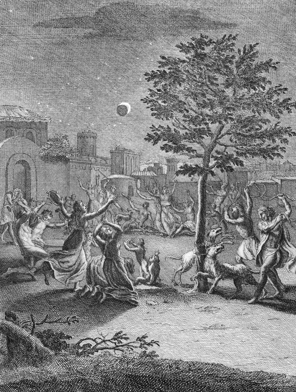 Eclipse of the Moon, fra "Voyage Historique de l