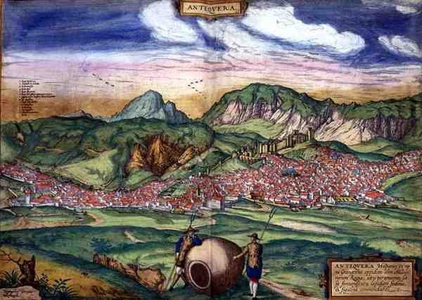 Kart over Antiquera, fra 
