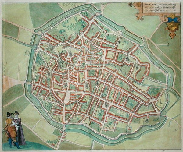 Plan av Dovay, fra 