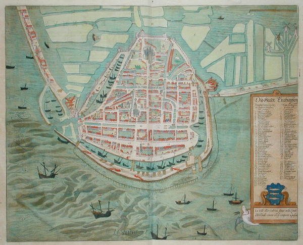 Plan av Enchunsen, fra 