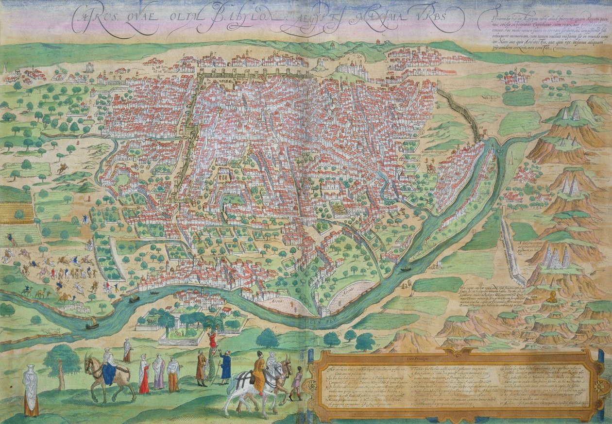 Kart over Kairo, fra 