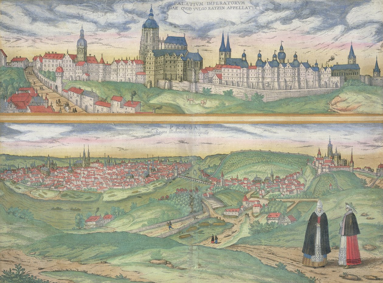 Kart over Praha, fra 
