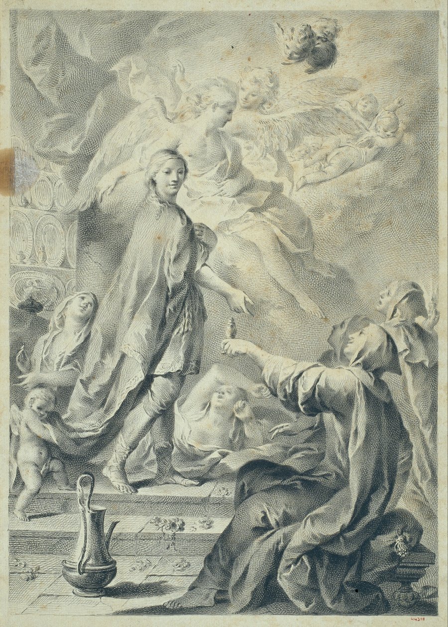 Lignelse om de vise og dumme jomfruene av José Camarón y Boronat
