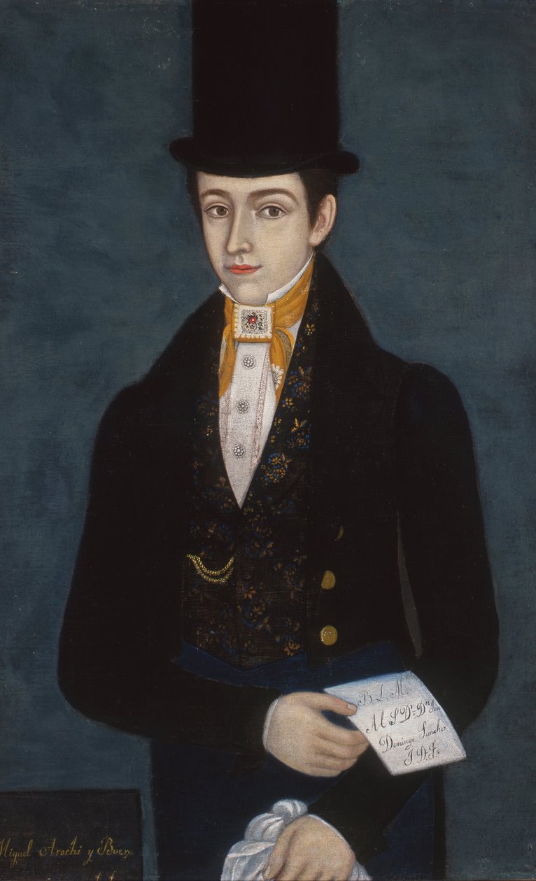 Portrett av Miguel Arochi y Baeza av José María Estrada