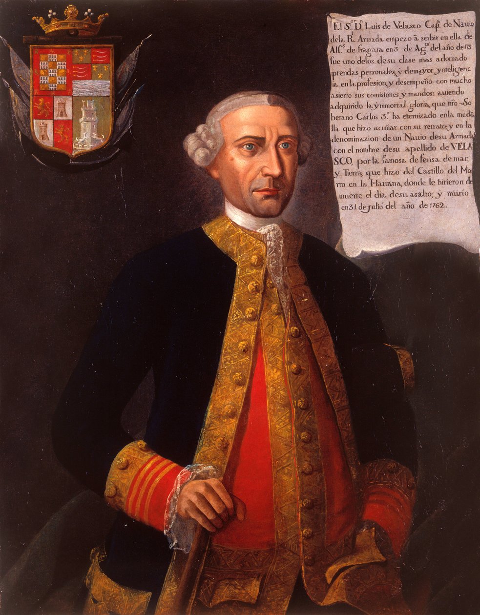 Luis Vicente de Velasco av José Nicolás de la Escalera