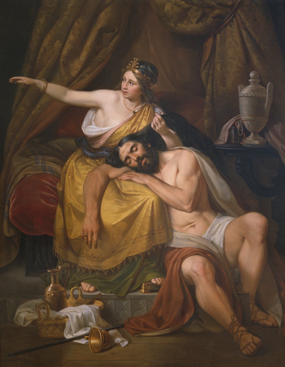 Samson og Delila av José Salomé Pina
