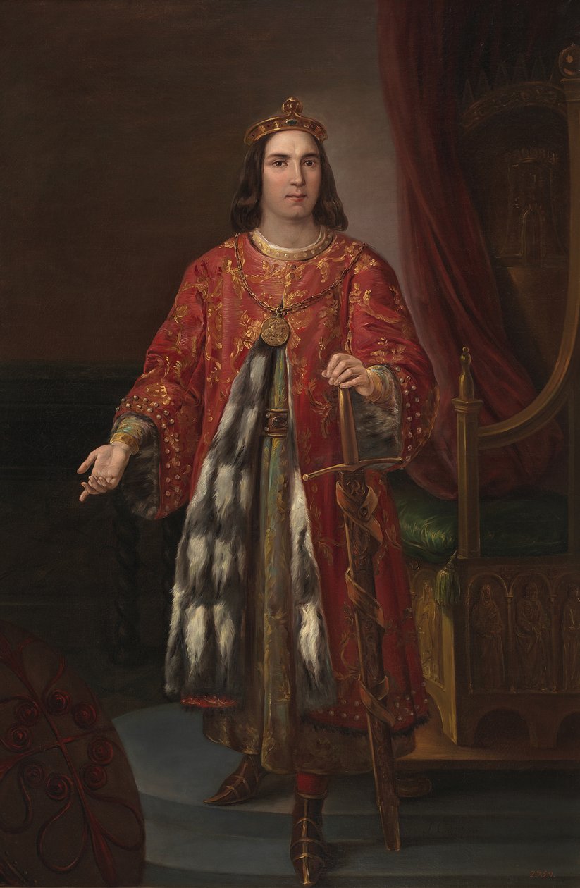 Kong Sancho III av Castilla, 1850 av José Castelaro y Perea