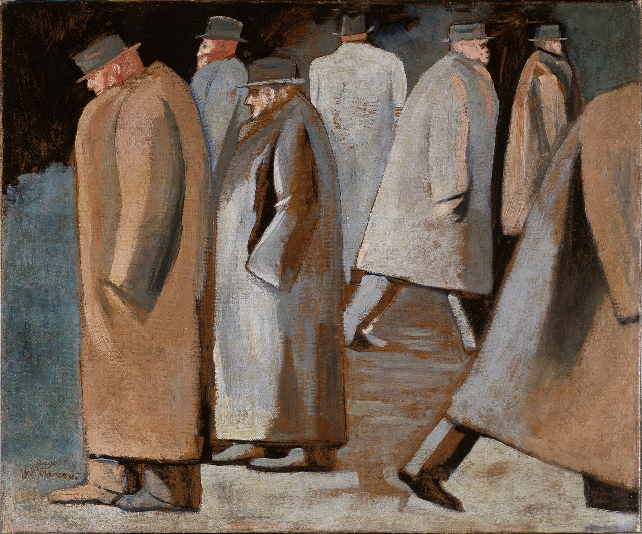 Vintervinteren, 1932. av José Clemente Orozco