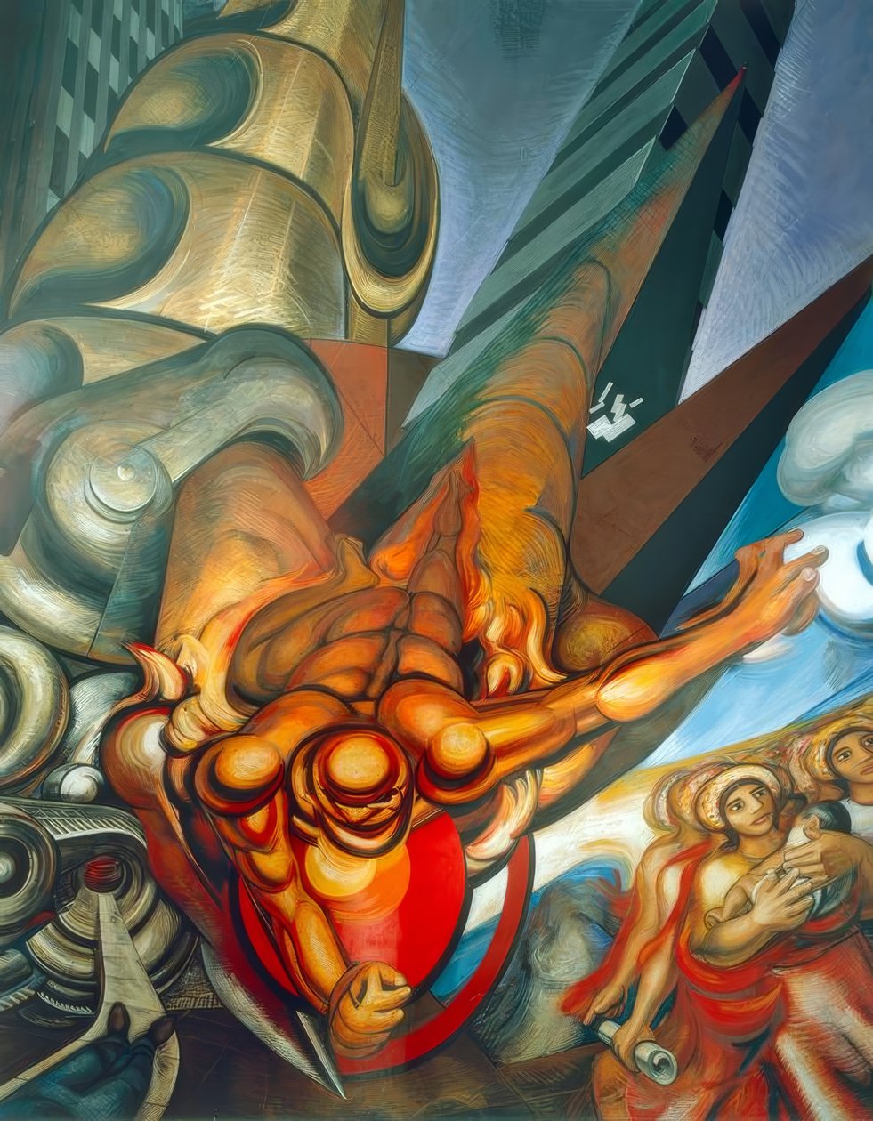 For full sikkerhet og for alle meksikanere av José Clemente Orozco