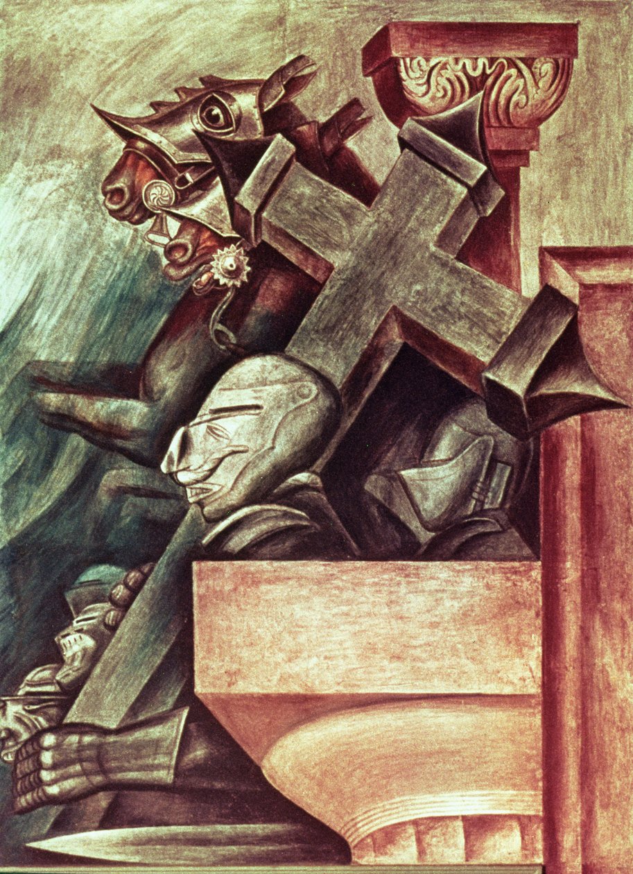 The Prophecy, fra The Epic of American Civilization av José Clemente Orozco