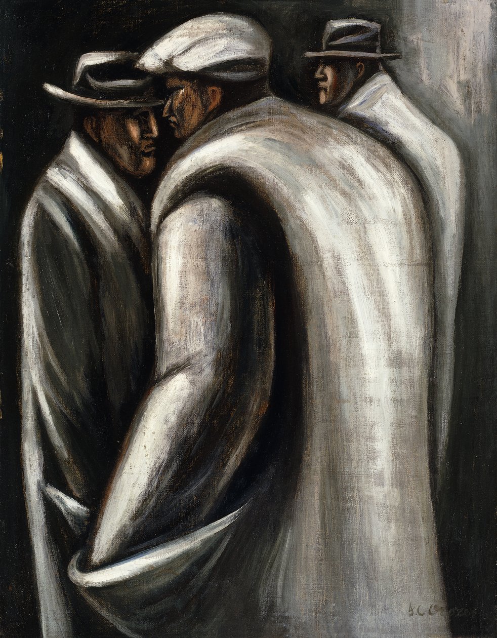 De arbeidsløse, ca. 1928-30 (olje på lerret) av José Clemente Orozco