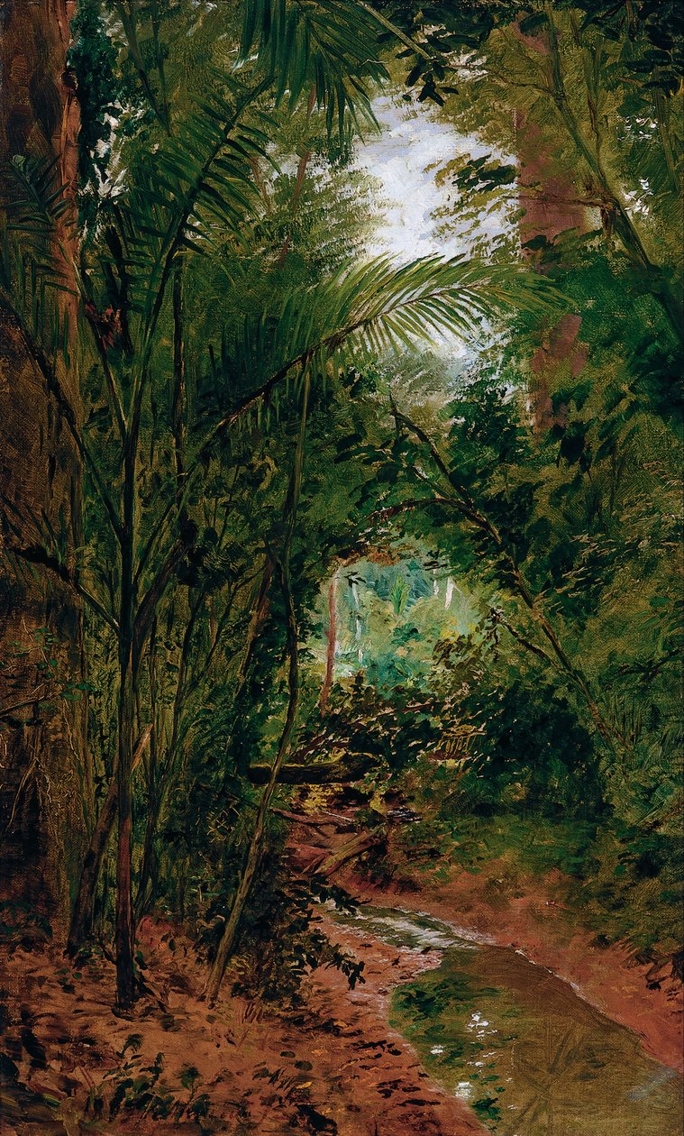 Landskap ved Rio das Pedras av José Ferraz de Almeida Júnior