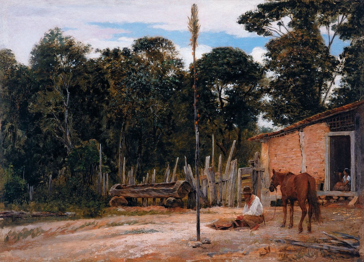 Strammer salen av José Ferraz de Almeida Júnior