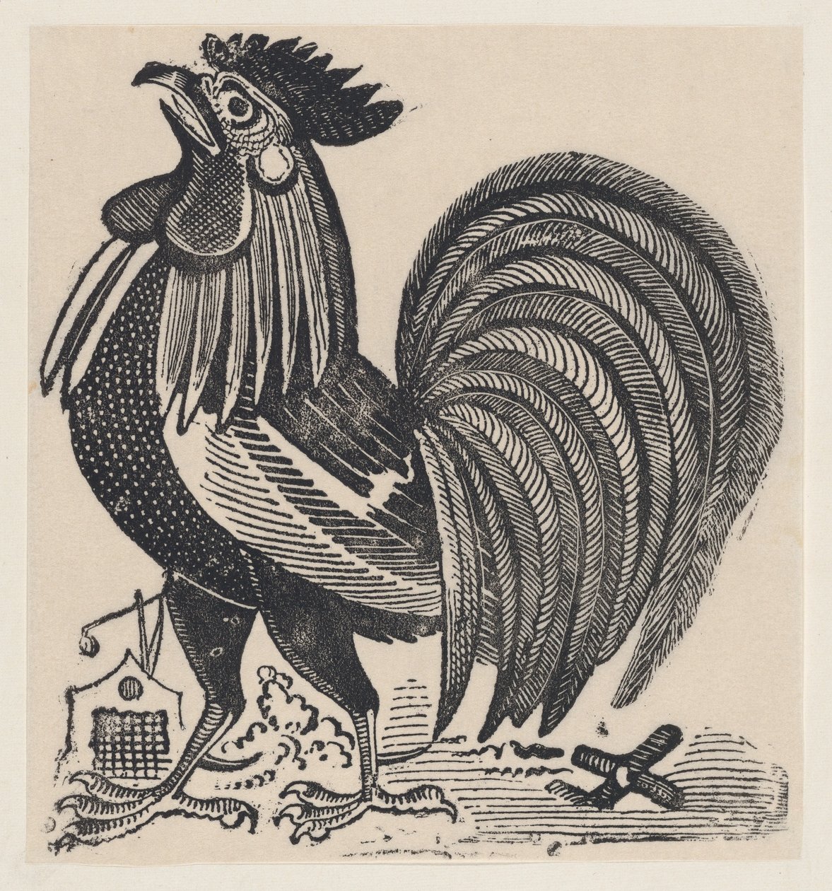 En hane, ca. 1880-1910., ca. 1880-1910. av José Guadalupe Posada