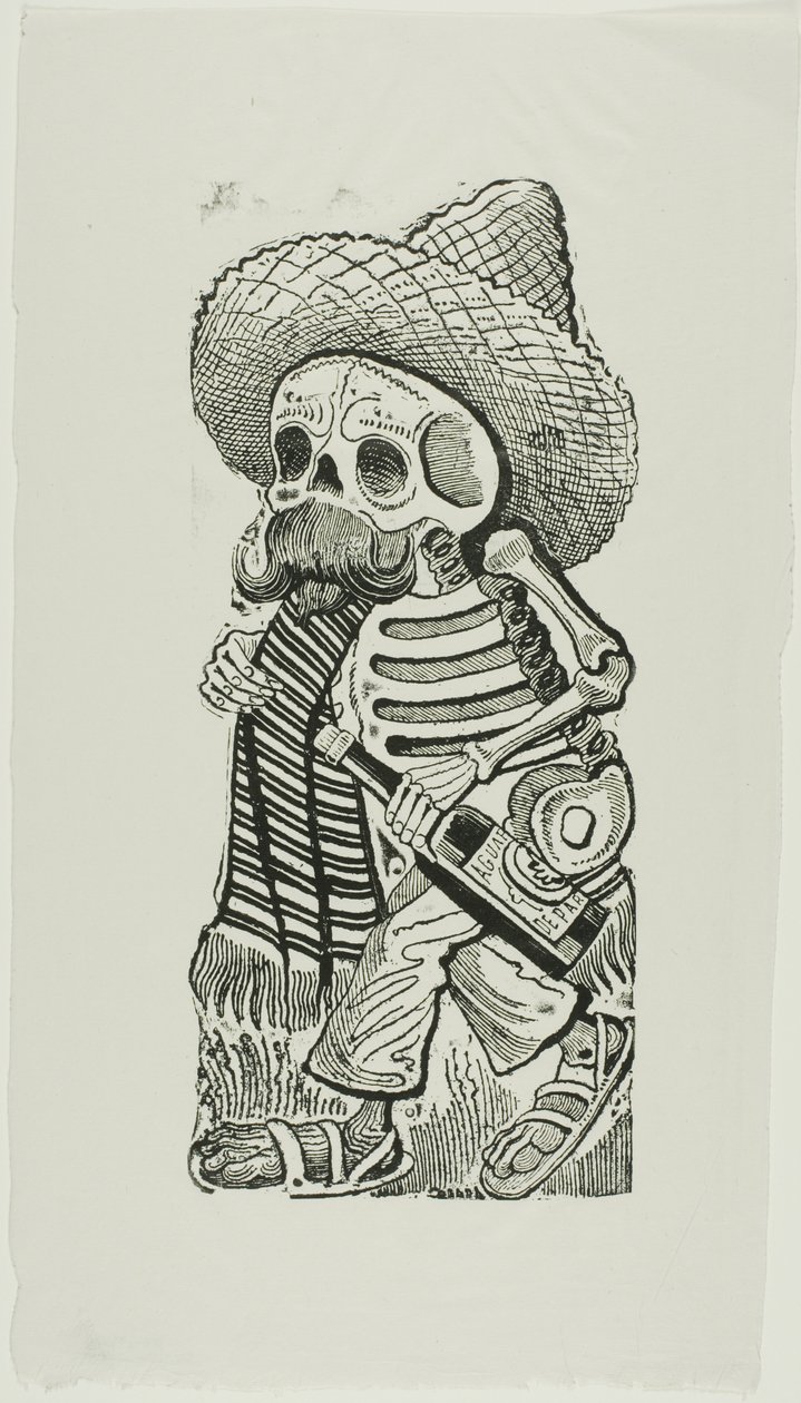 Calavera av Francisco Madero, fra Calavera Maderista av José Guadalupe Posada