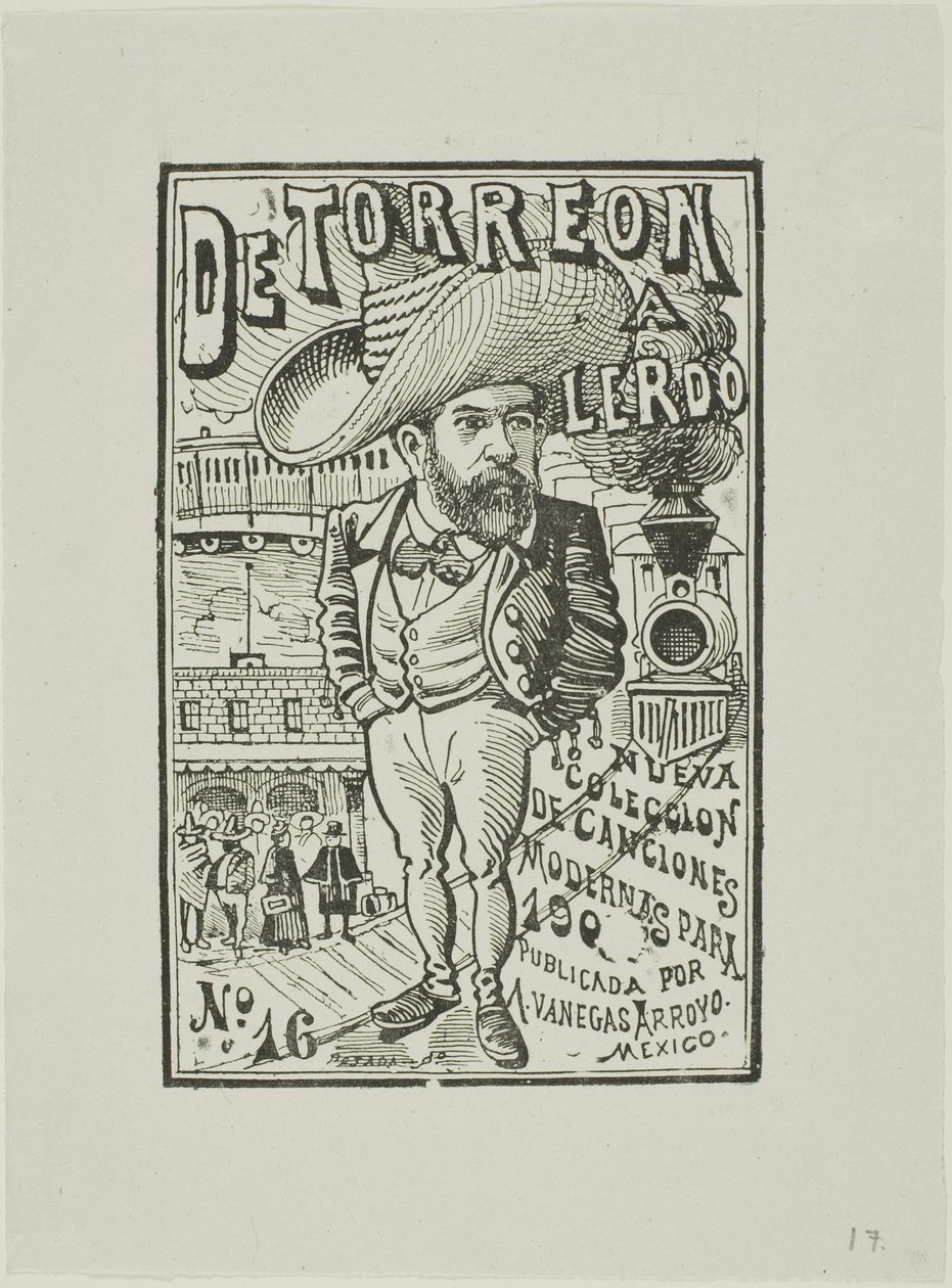 Fra Tower til Lerdo av José Guadalupe Posada