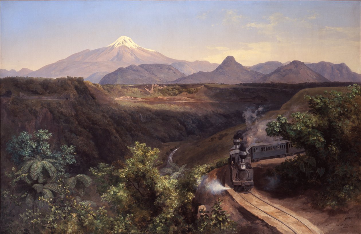 Metlac-ravinen av José María Velasco