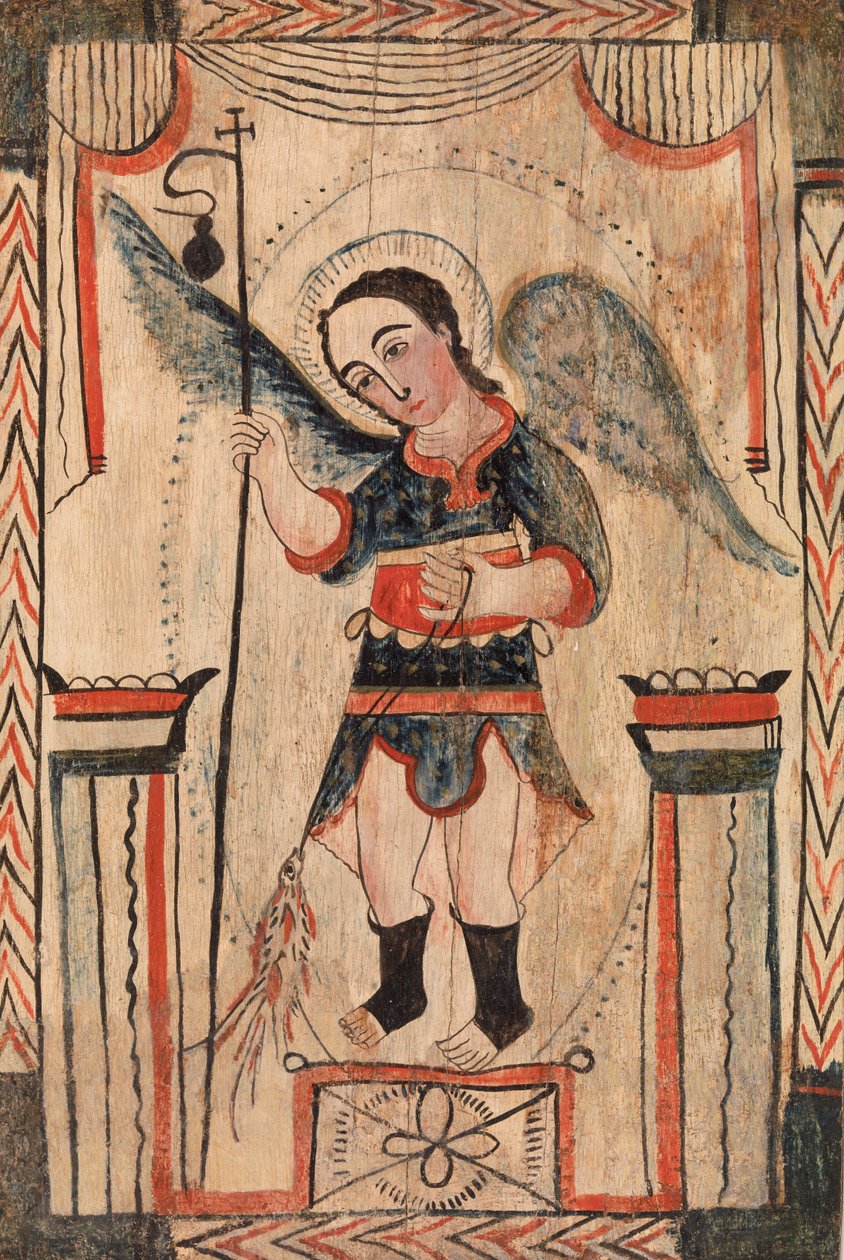 Erkeengelen Saint Raphael (San Raphael) av José Raphael Aragon