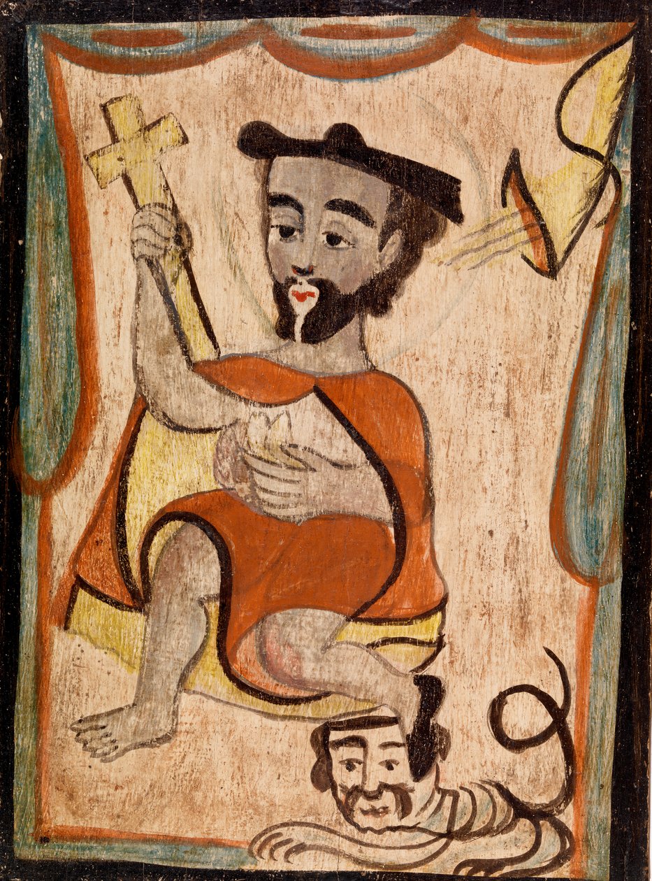 Saint Jerome (San Geronimo) av José Raphael Aragon