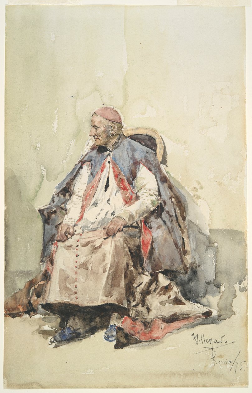 Portrett av en kardinal av José Villegas Cordero