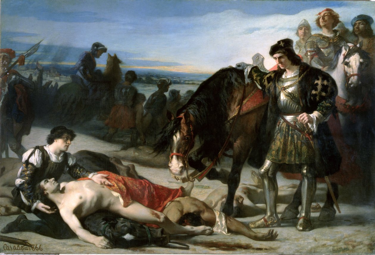 De to lederne, 1866 av Jose Casado del Alisal