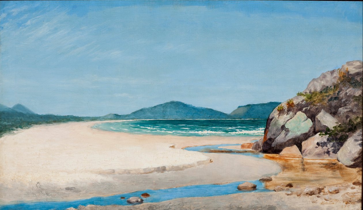 Seascape, Guaruja av Jose Ferraz Almeida de Junior