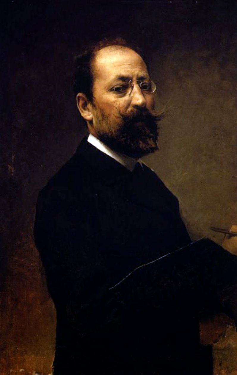 Selvportrett av Jose Maria Fenollera Ibanez
