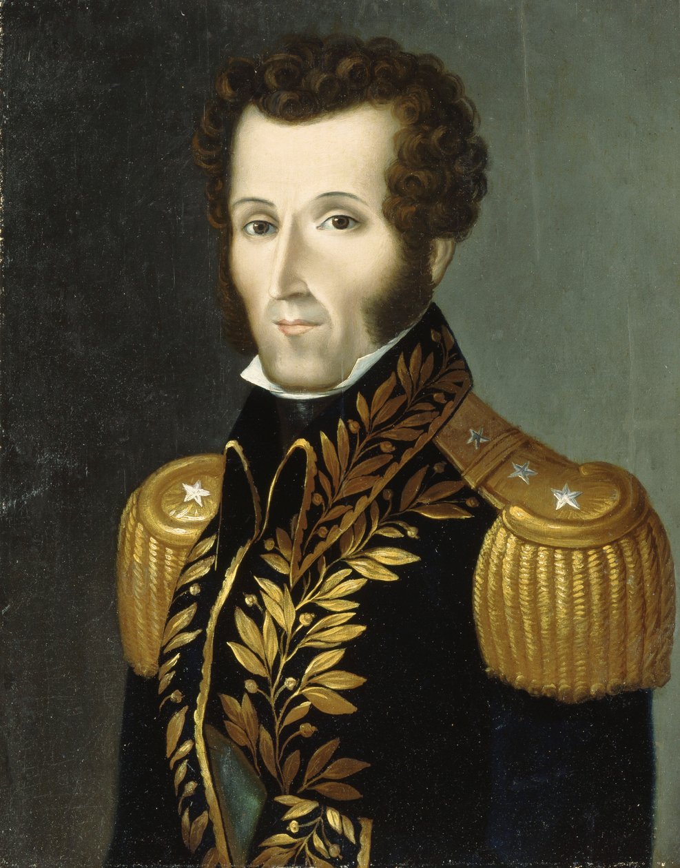 Portrett av Marshall Antonio Jose de Sucre av Jose Anselmo Yanez