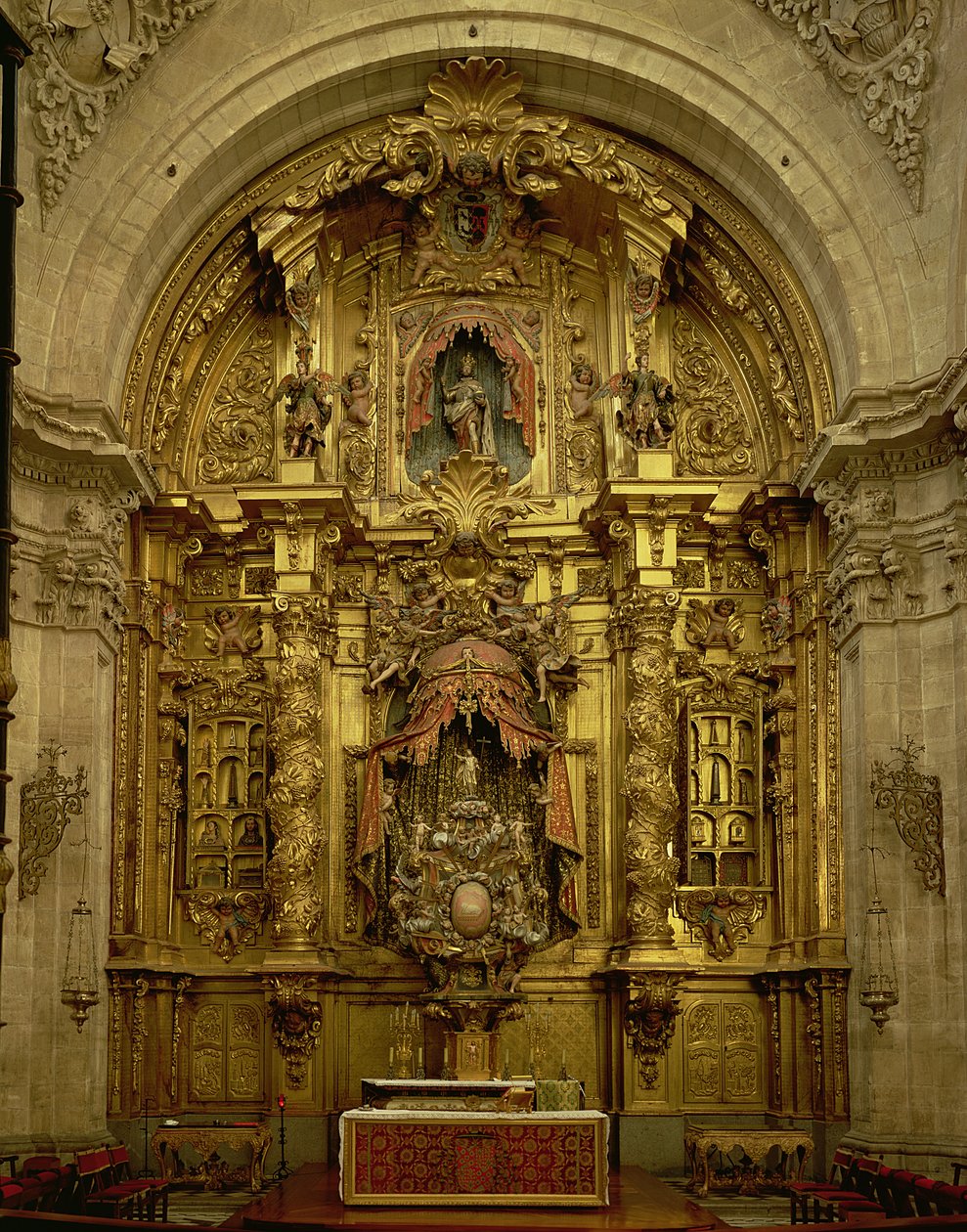 Retable av sakramentskapellet av Jose Benito de Churriguera