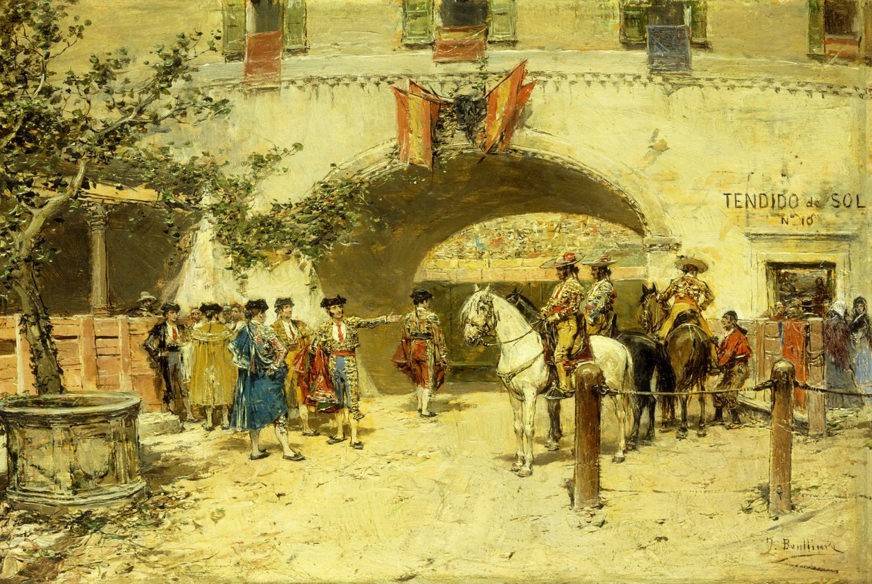 Inn i arenaen av Jose Benlliure y Gil