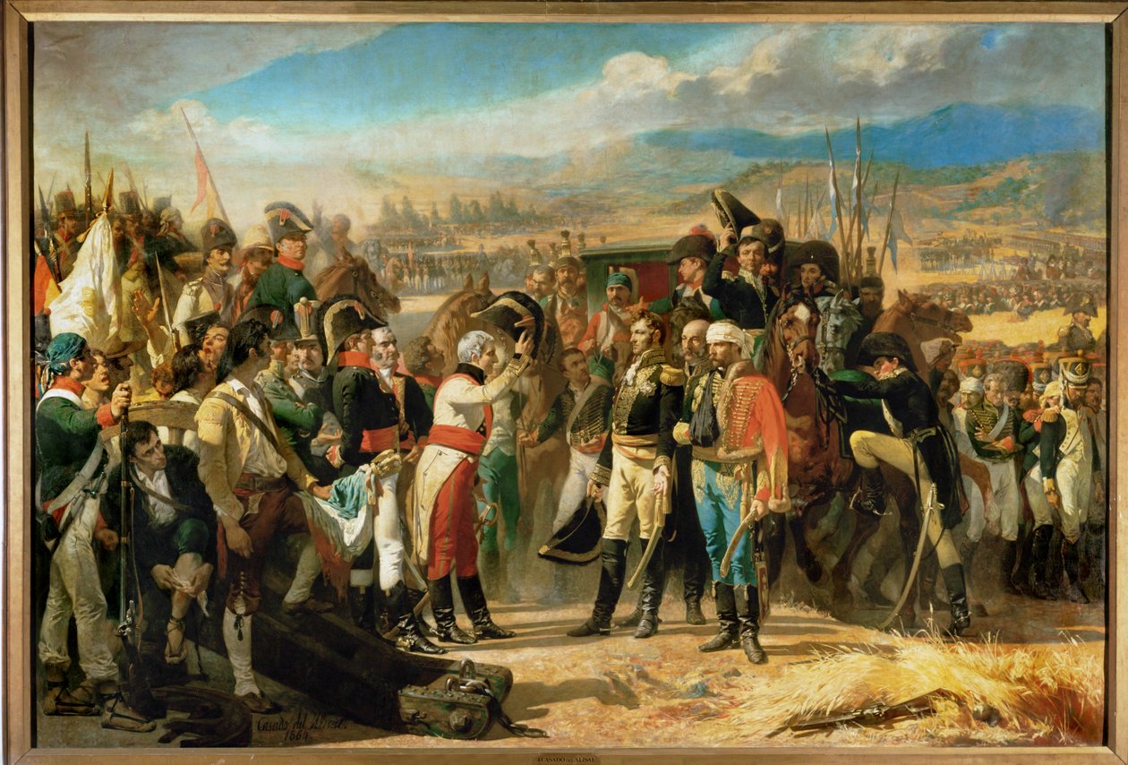 Bailens nederlag (maleri på lerret) av Jose Casado del Alisal