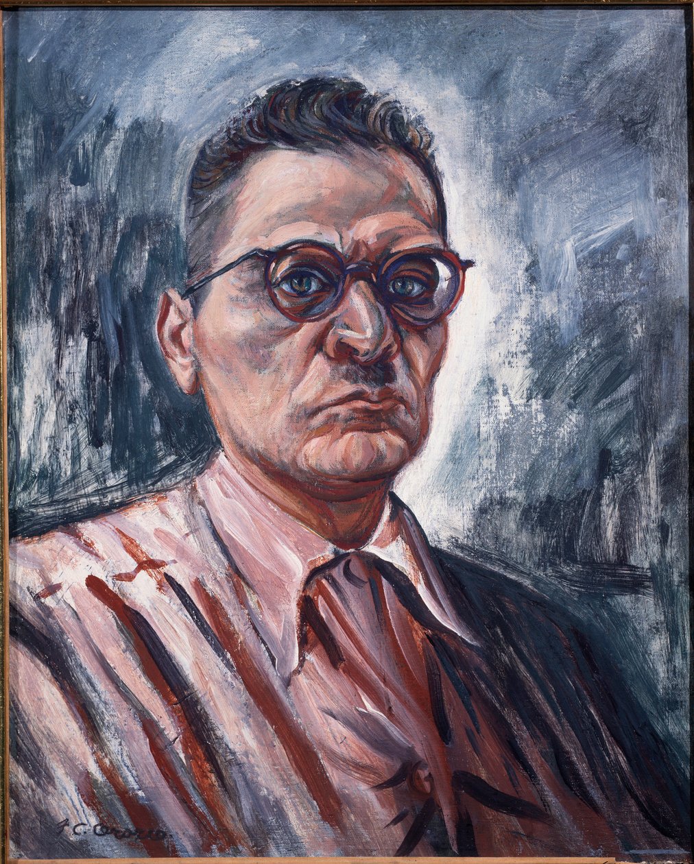 Selvportrett (olje på lerret av José Clemente Orozco