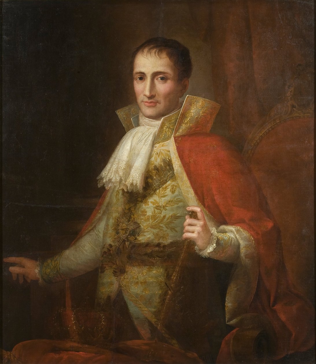Portrett av kong Joseph I av Spania 1768-1844 av Josée Flaugier
